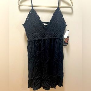 Woman’s Black Dress